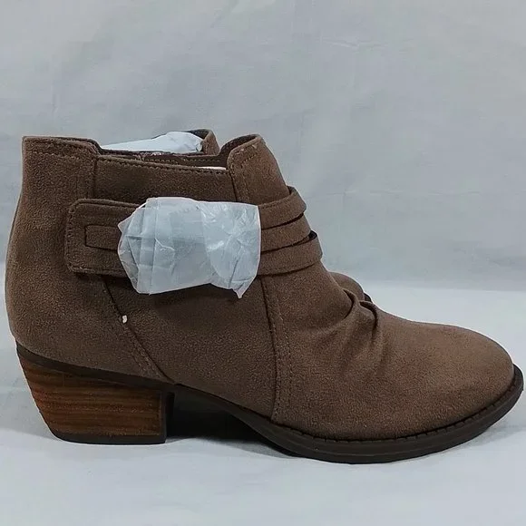 Dr. Scholl's Jenna Women's Ankle Boots-Stucco-Size 6 Medium-Bootie-Comfy-NIB - Picture 3 of 6